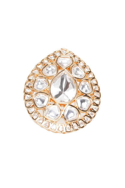 Sinhayana Kundan Ring 