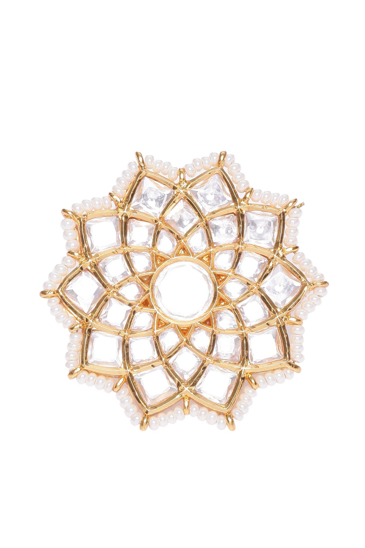 Kaushiki Floral Embellished Ring 