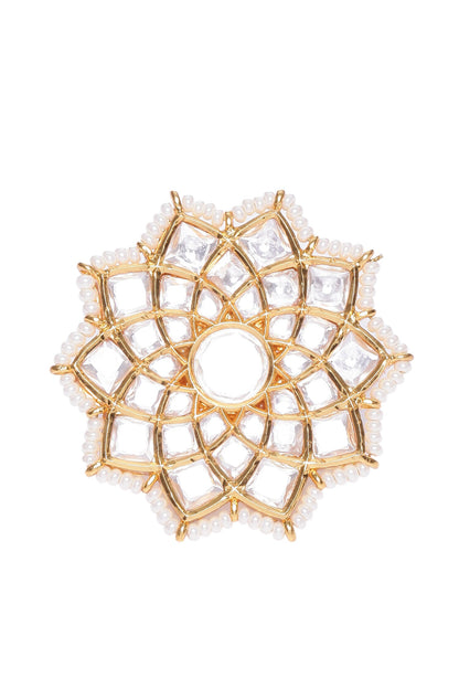 Kaushiki Floral Embellished Ring 