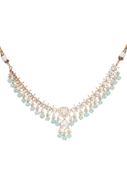 Menka Embellished Choker Necklace Set 