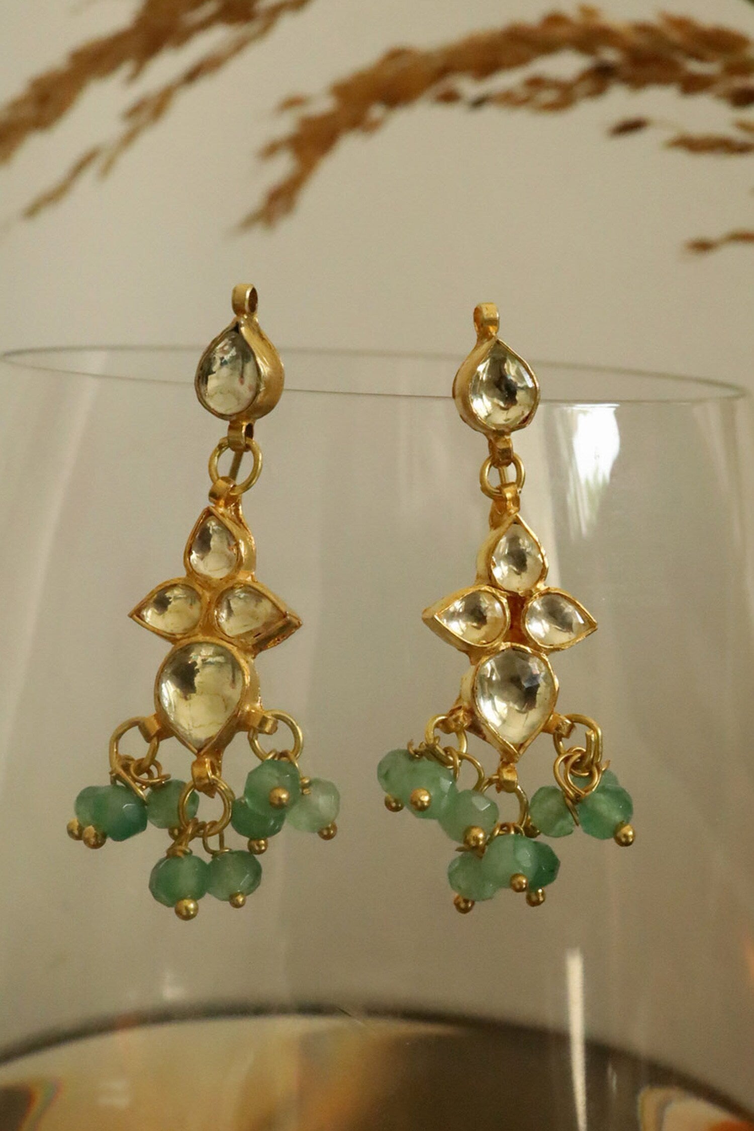 Kundan Studded Earrings 