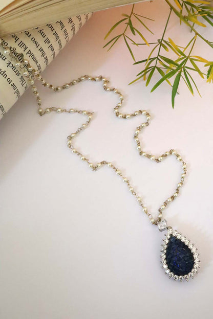 Polki Studded Pendant Necklace 