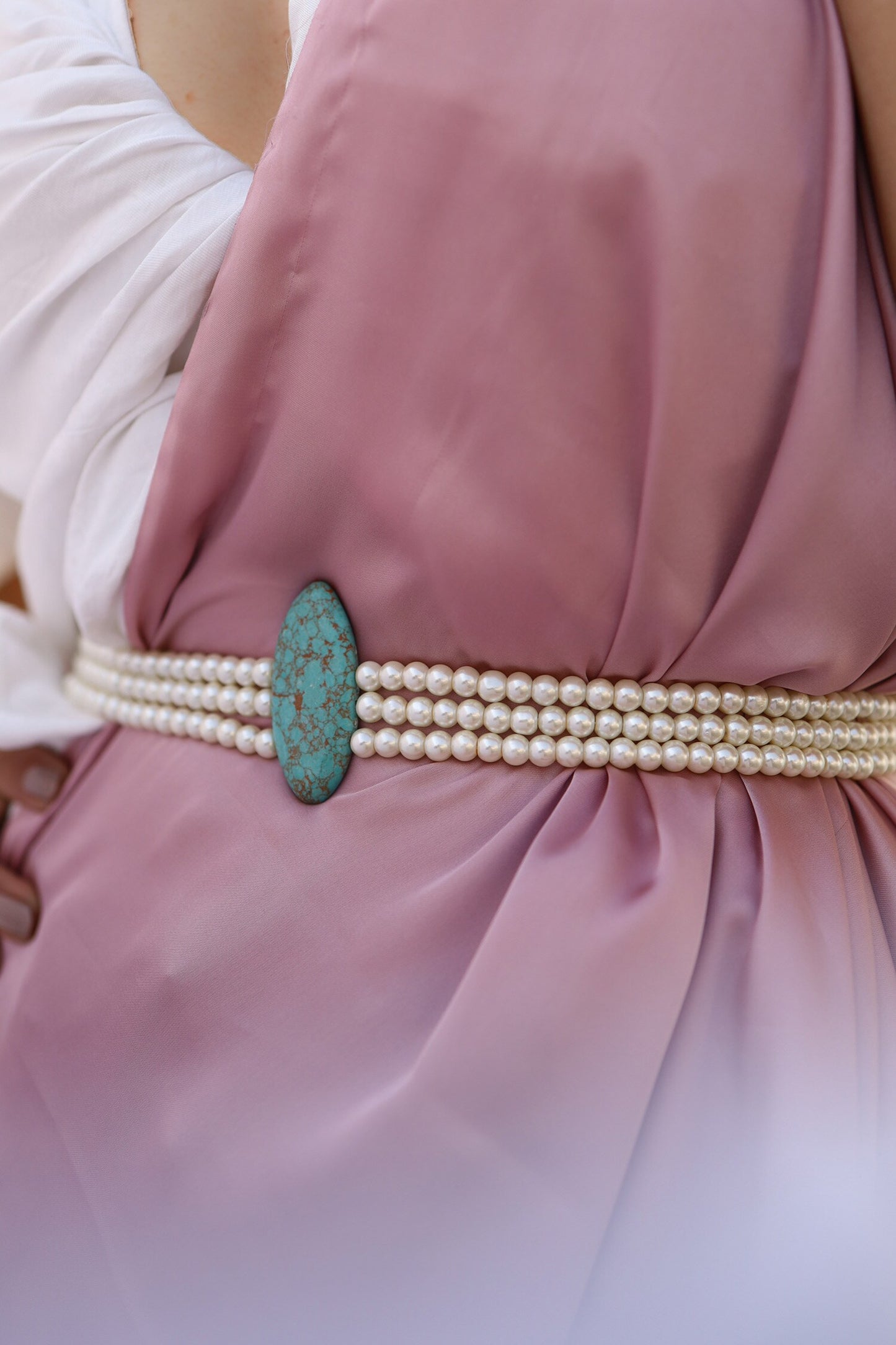 Pearl Embellished Kamarbandh 