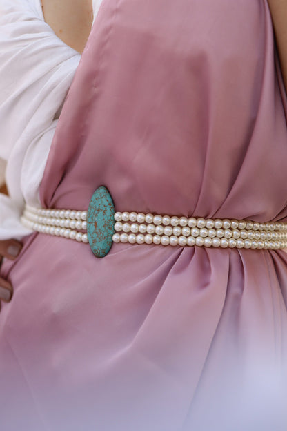 Pearl Embellished Kamarbandh 