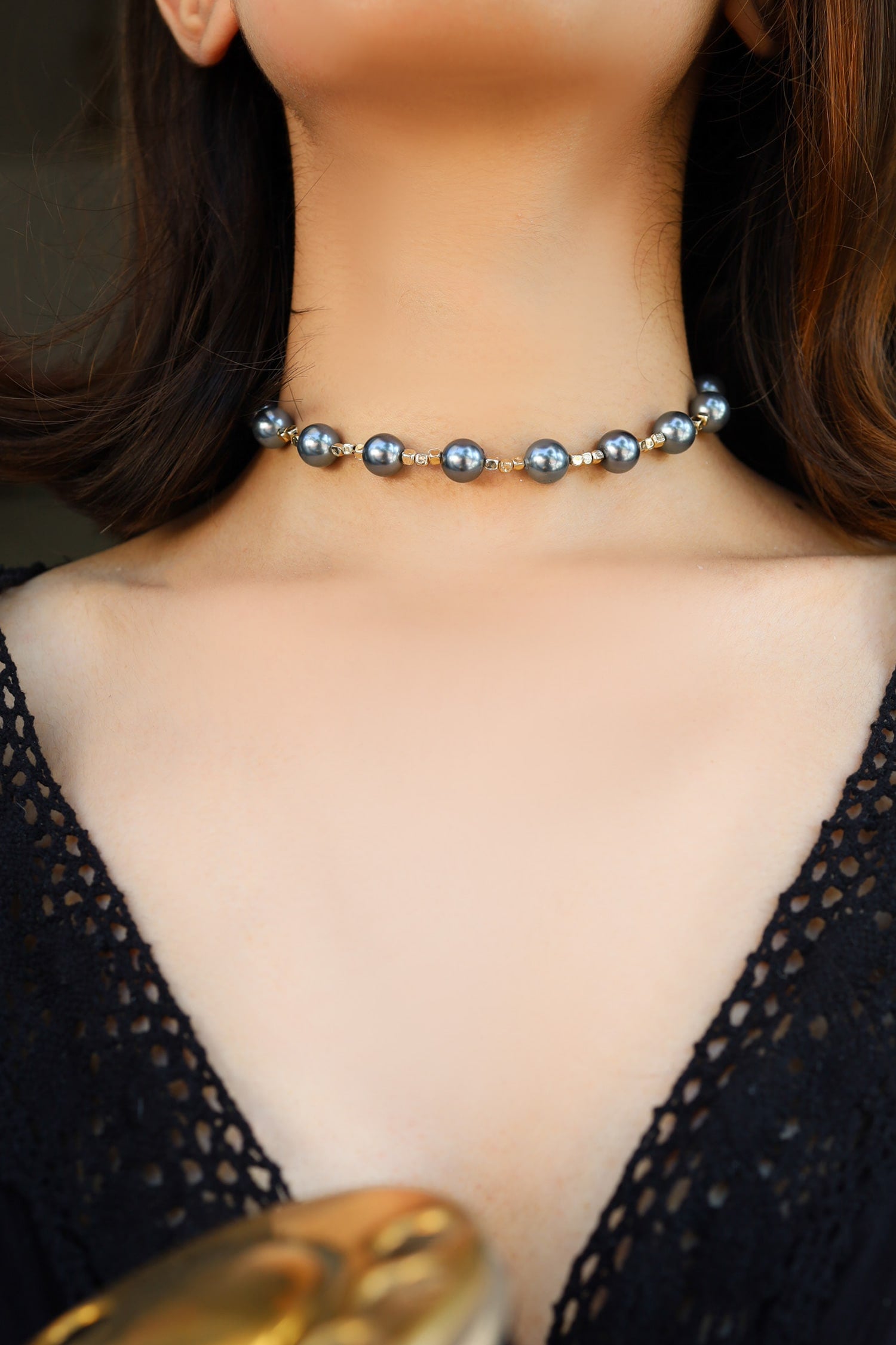 Pearl Choker Necklace 