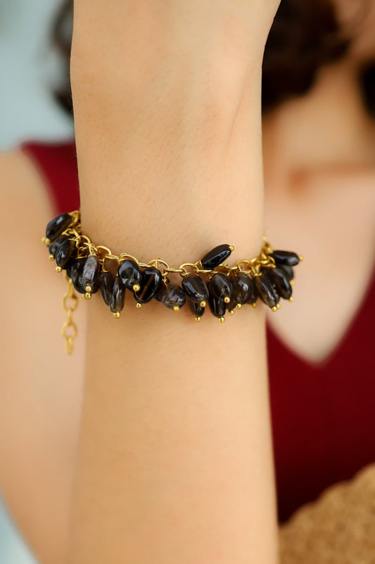 Stone Blink Embellished Bracelet 