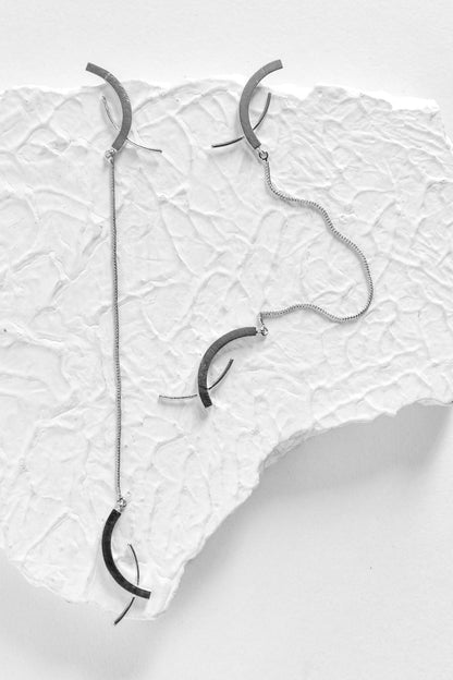 Roho Abstract Dangler Earrings 