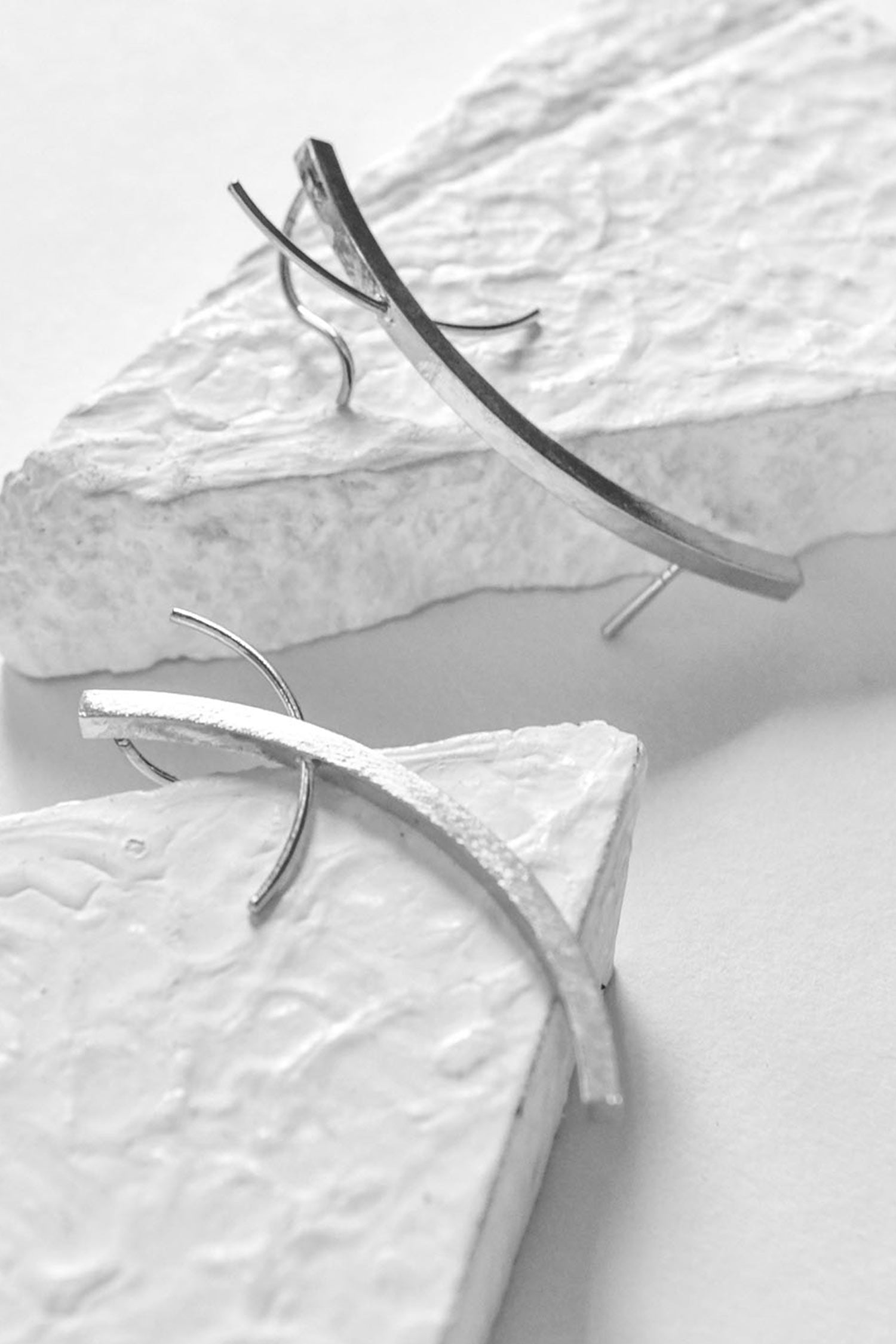 Isa Abstract Ear Cuffs 