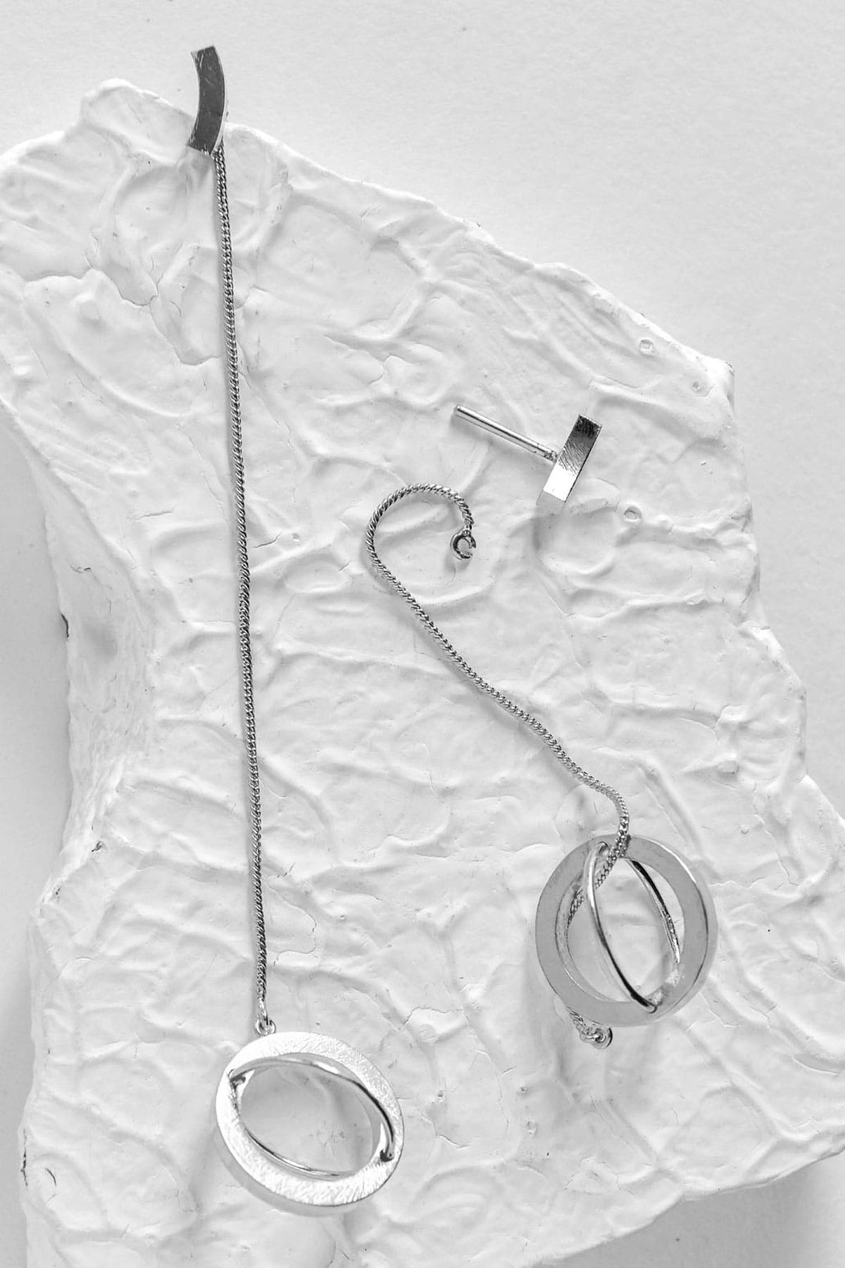Ori Abstract Dangler Earrings 