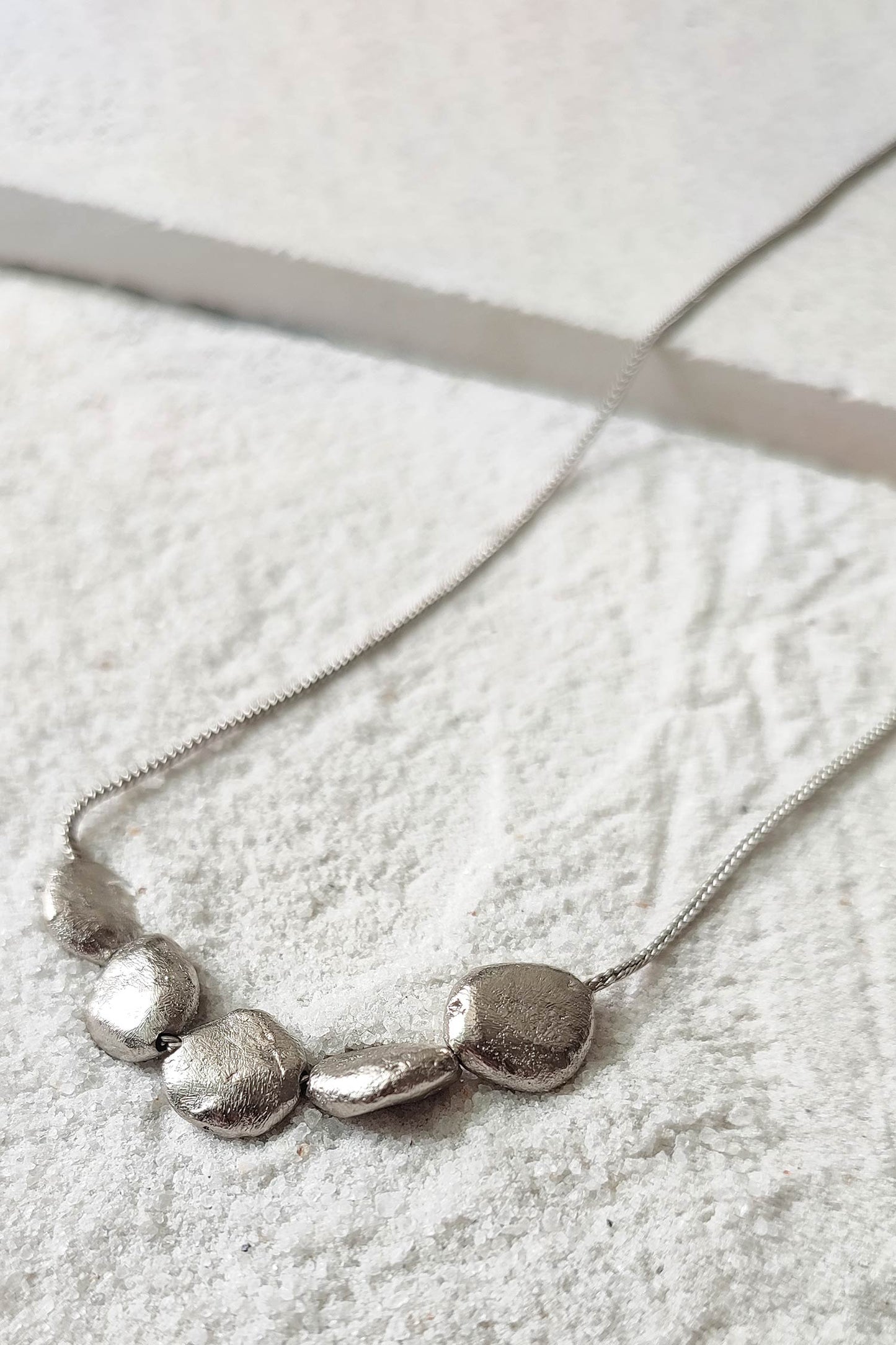 Mea Abstract Stone Pendant Necklace 