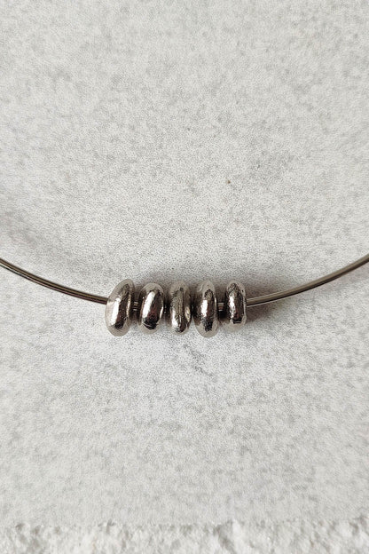 Thero Abstract Shaped Pendant Necklace 