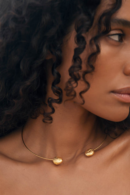 Lia Abstract Charm Necklace 