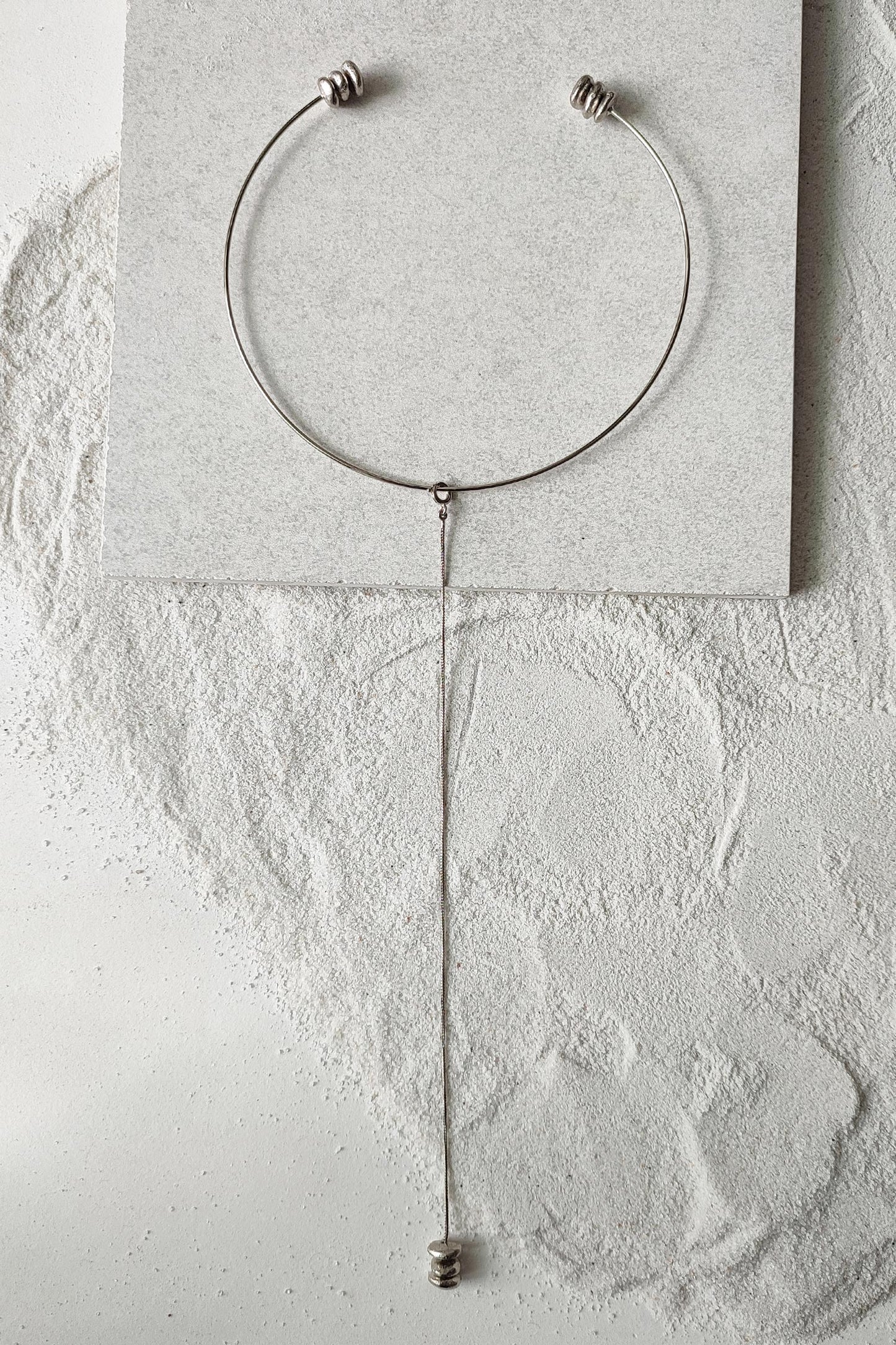 Luna Abstract Shaped Charm Necklace 