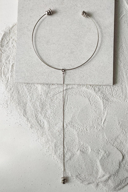 Luna Abstract Shaped Charm Necklace 
