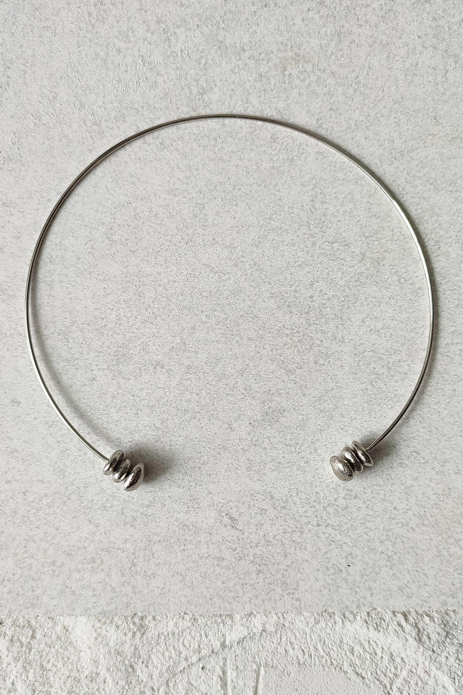 Luna Abstract Shaped Charm Necklace 
