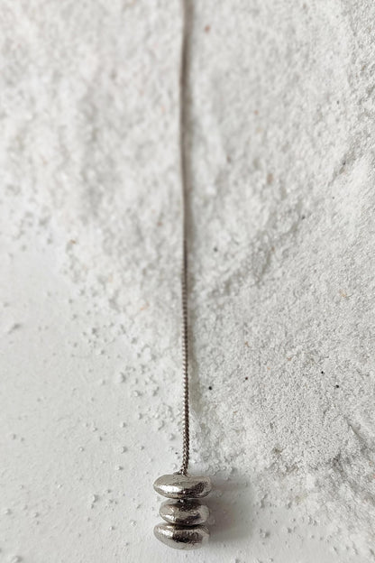 Luna Abstract Shaped Charm Necklace 