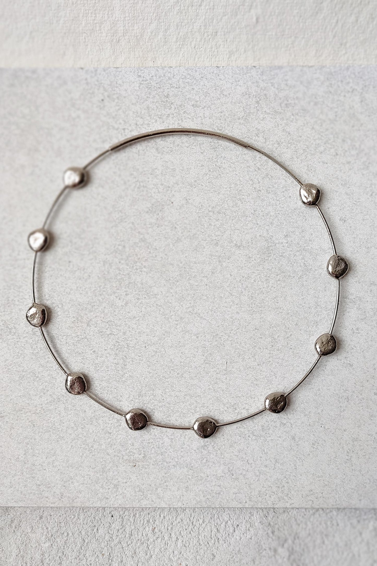 Olla Abstract Shaped Charm Choker 