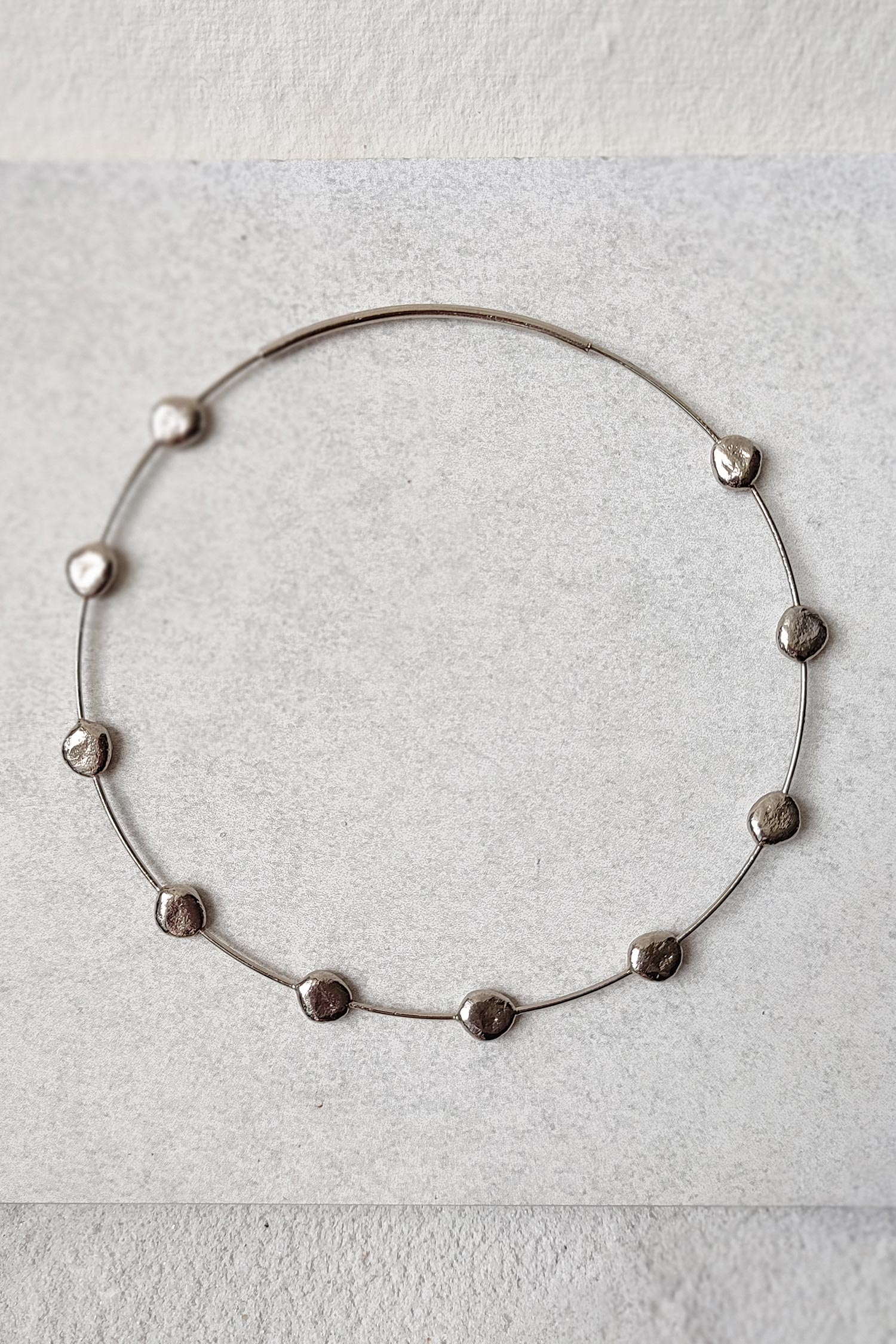 Olla Abstract Shaped Charm Choker 