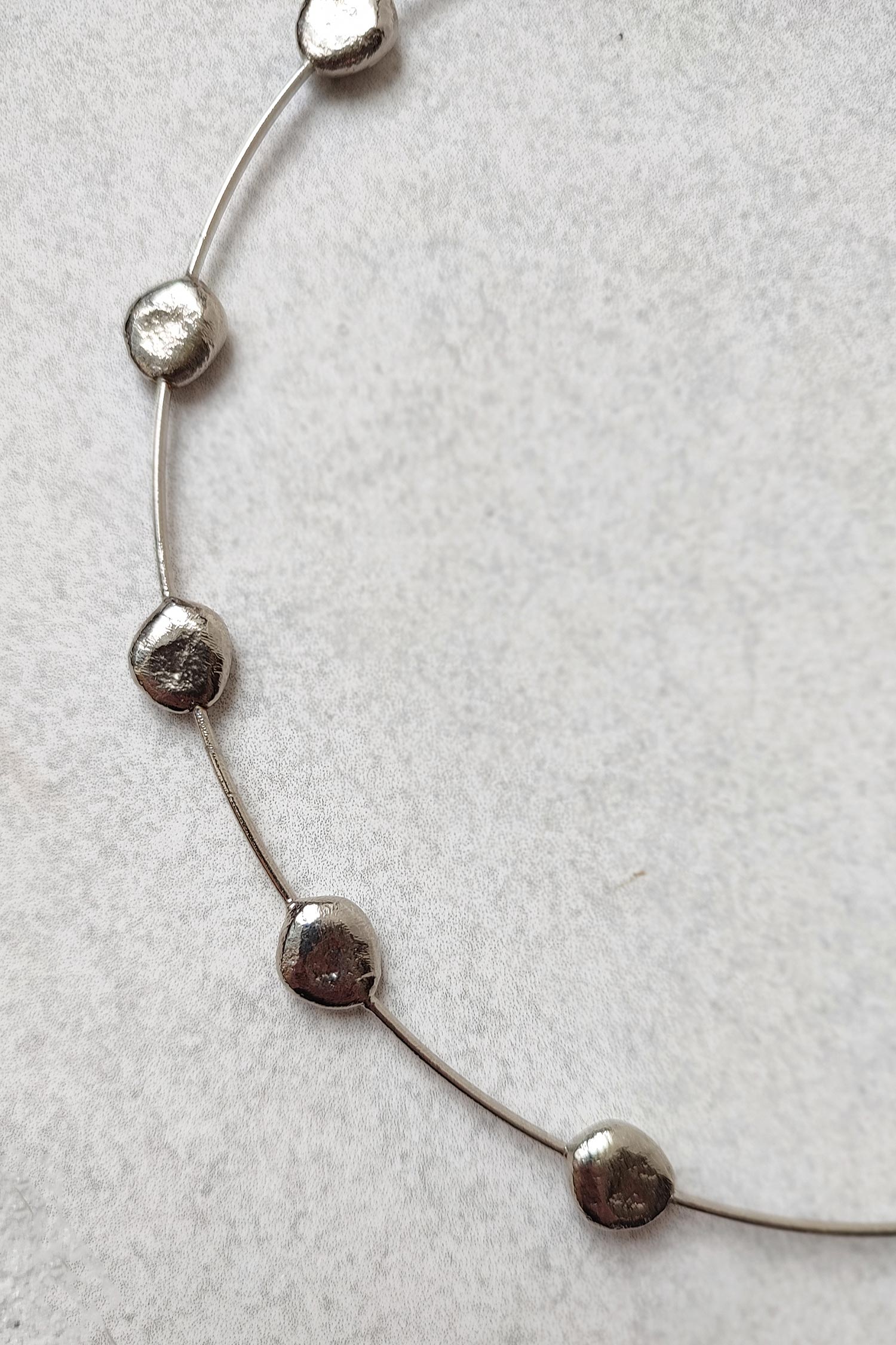 Olla Abstract Shaped Charm Choker 