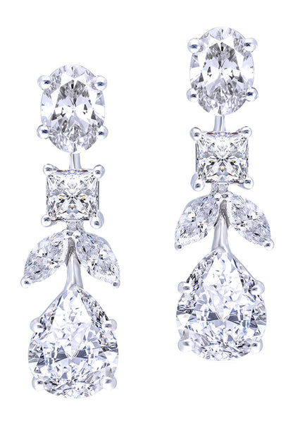Swarovski Zirconia Embellished Earrings 