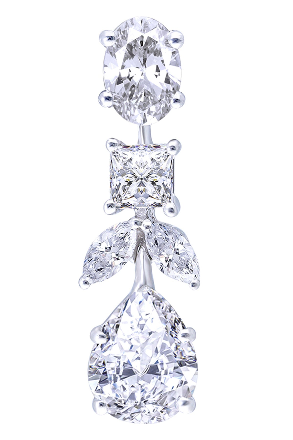 Swarovski Zirconia Embellished Earrings 