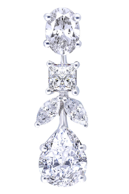 Swarovski Zirconia Embellished Earrings 