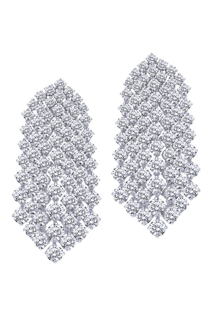 Swarovski Zirconia Chandelier Earrings 