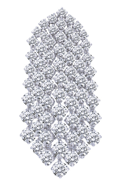 Swarovski Zirconia Chandelier Earrings 