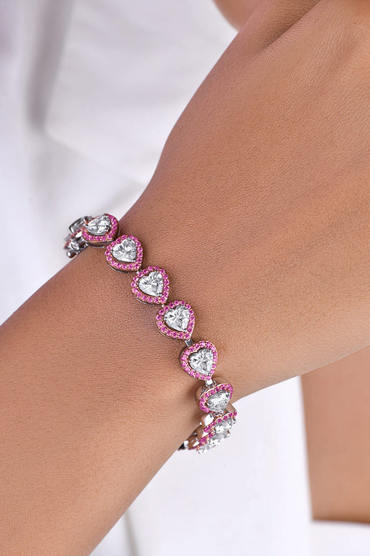 Swarovski Zirconia Embellished Halo Bracelet 