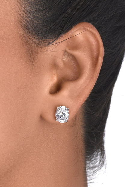 Swarovski Zirconia & Enamel Embellished Earrings 