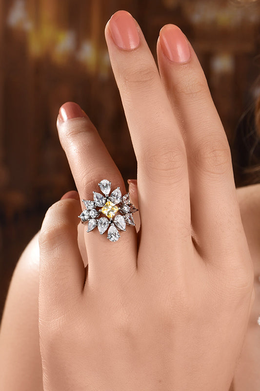 Swarovski Zirconia Embellished Bridal Ring 