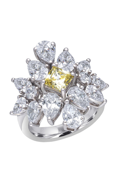 Swarovski Zirconia Embellished Bridal Ring 
