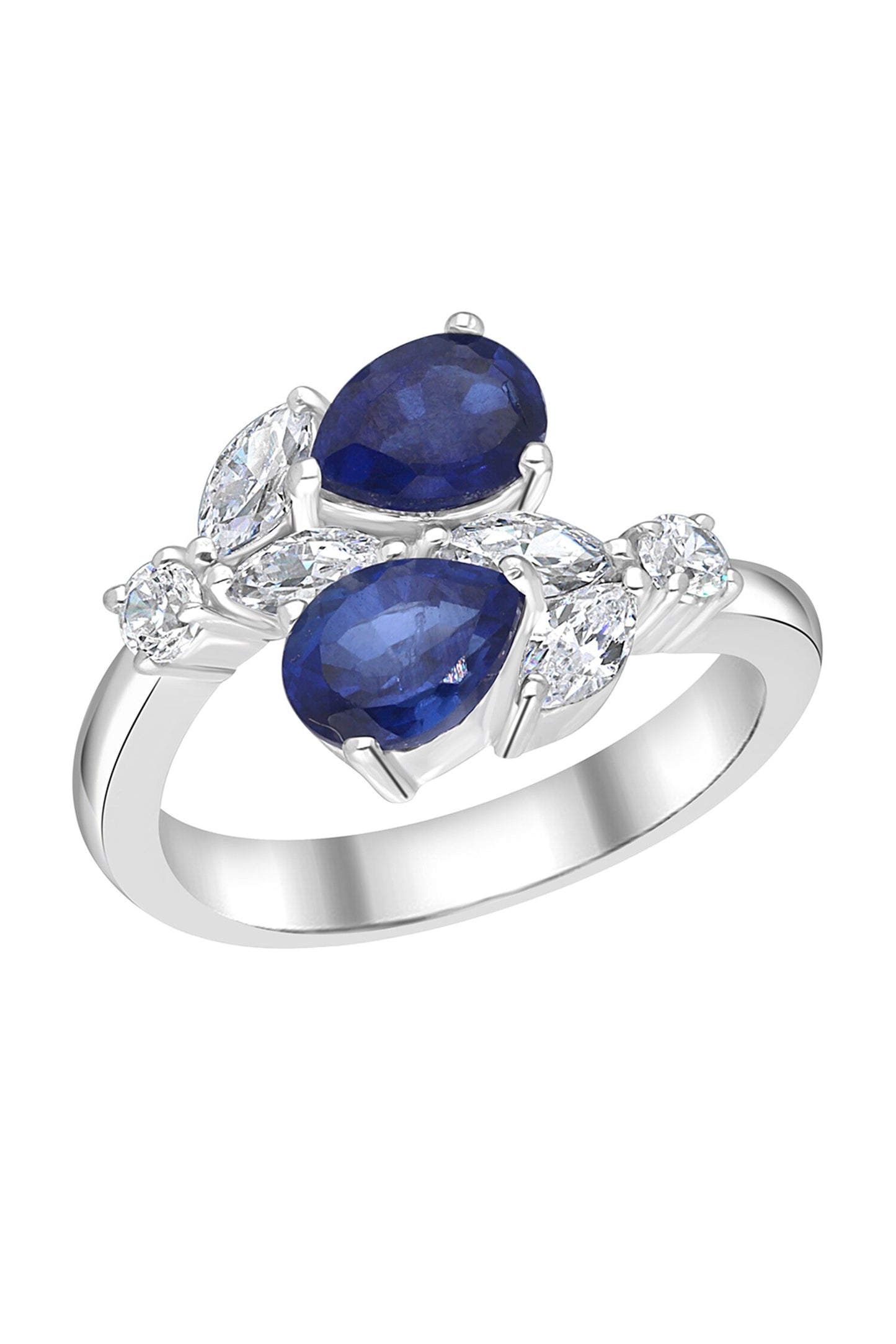 Sapphire Embellished Ring 