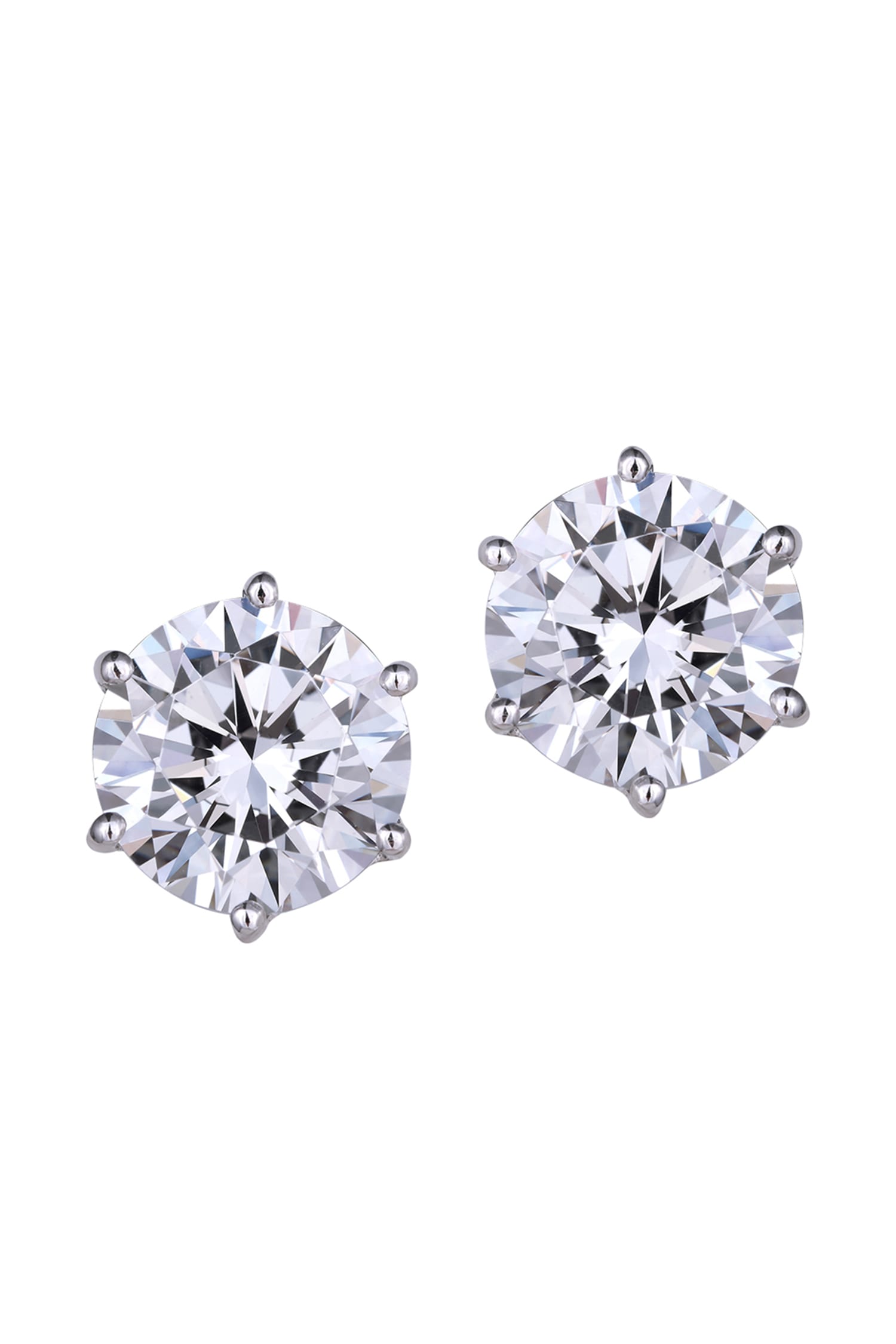 Solitaire Ear Studs 