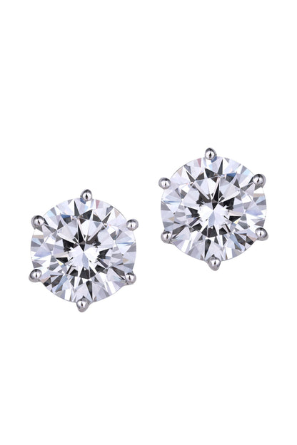 Solitaire Ear Studs 
