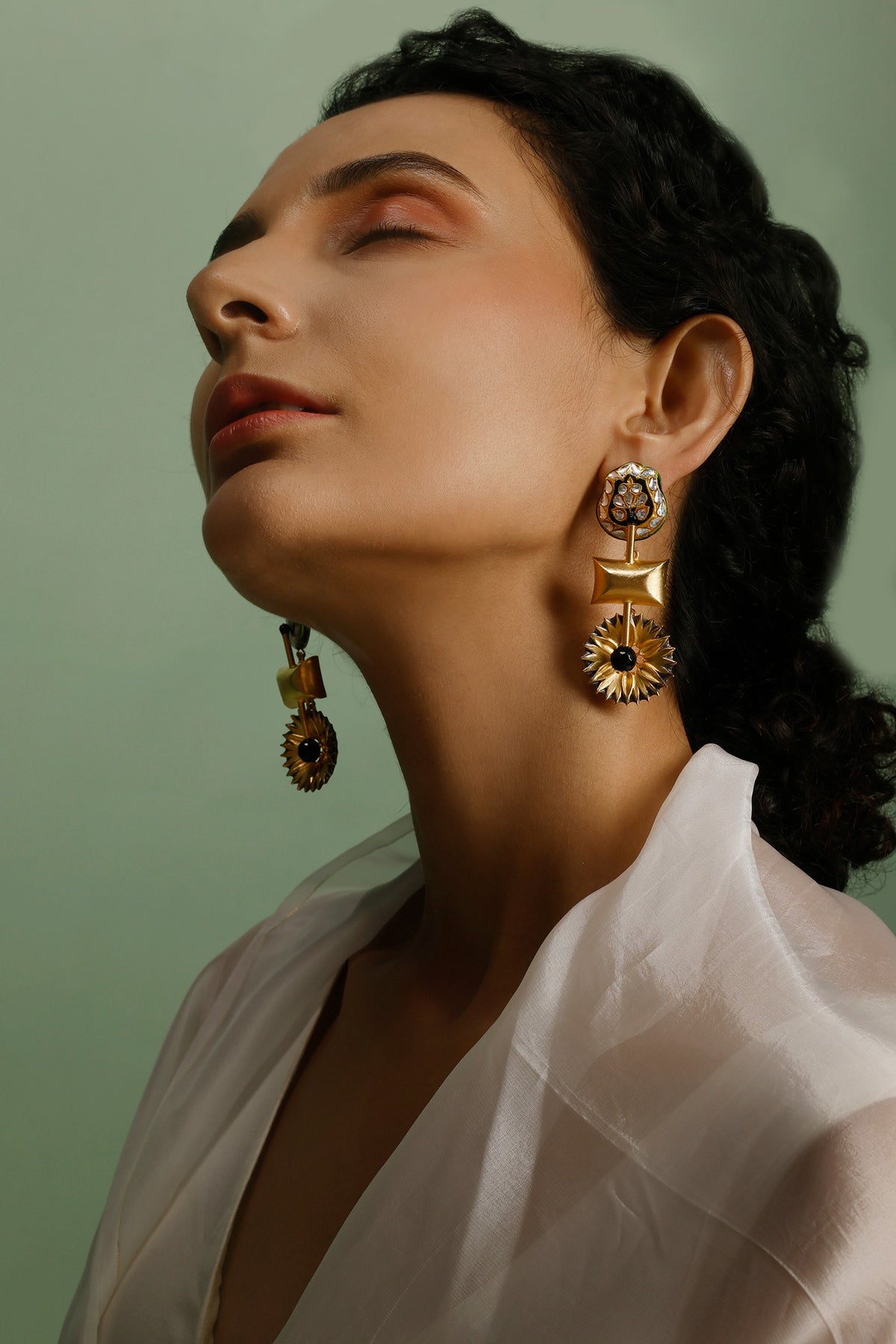 Mughal Handcrafted Earrings 