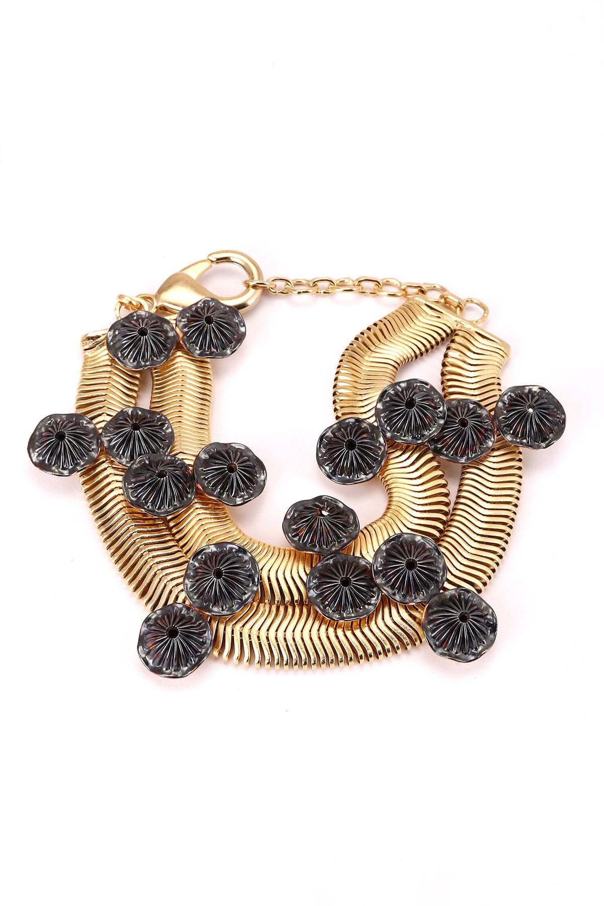 Coral Ornamented Bracelet 