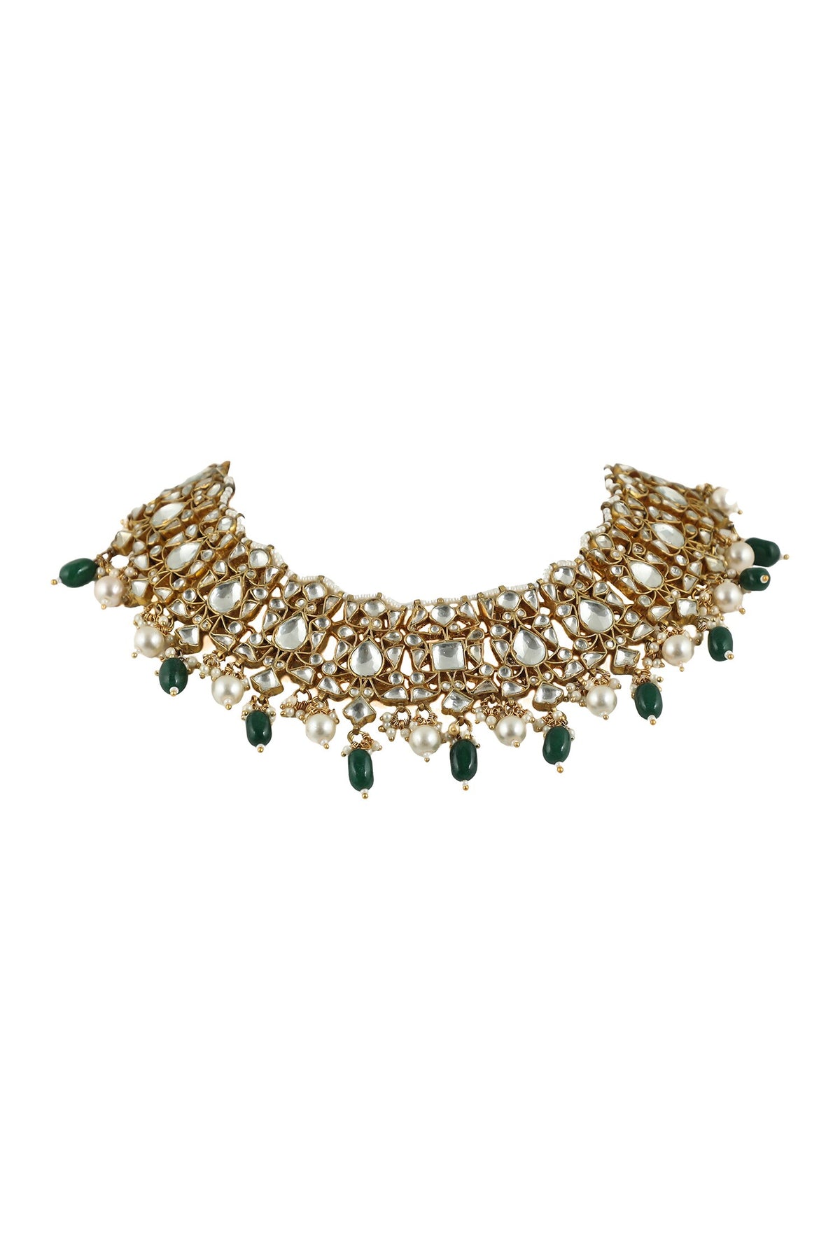 Stone Embellished Choker Set 