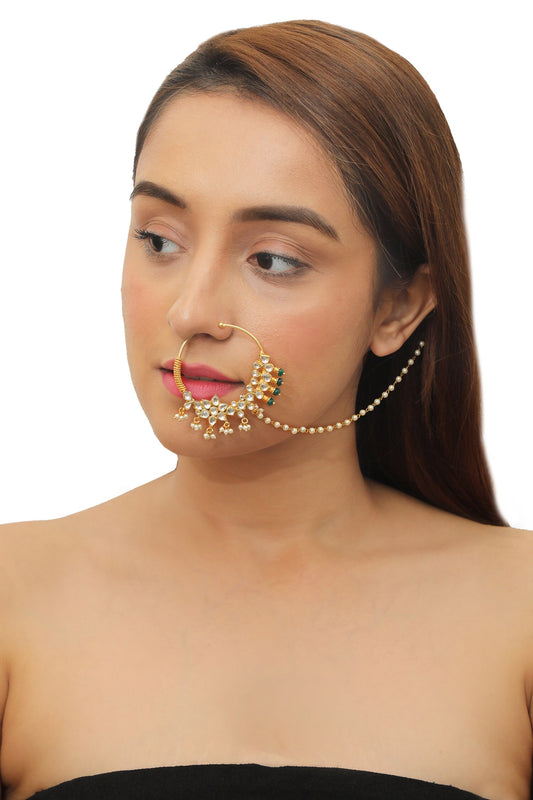 Bead Embellished Nath 