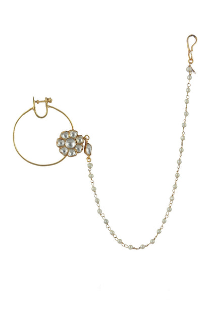 Stone Studded Nath 