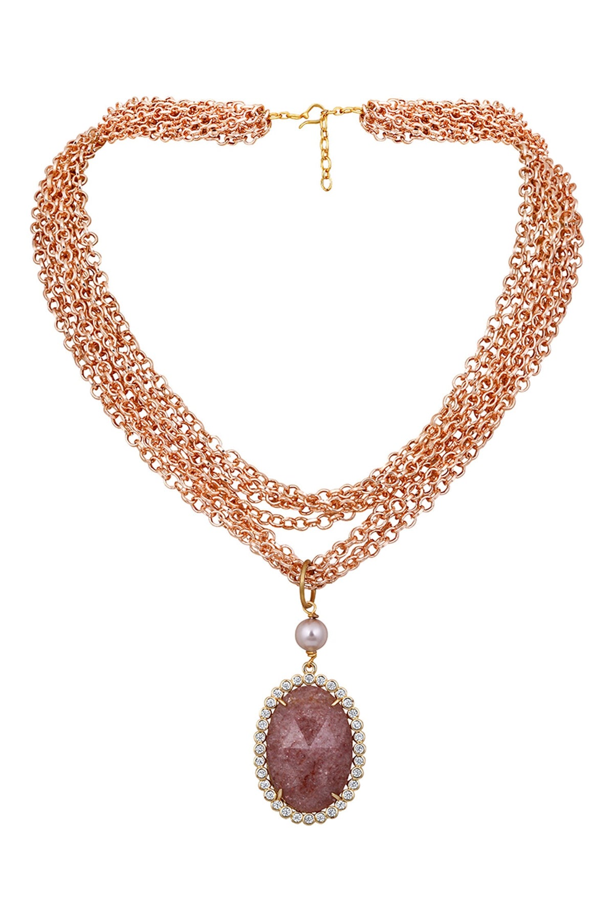 Stone Pendant Necklace 