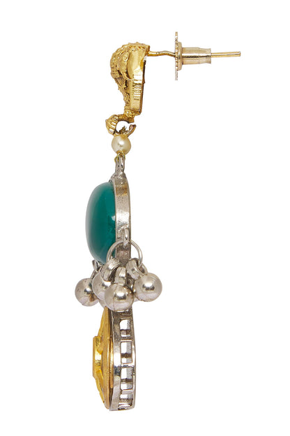 Carved Elephant Earrings 