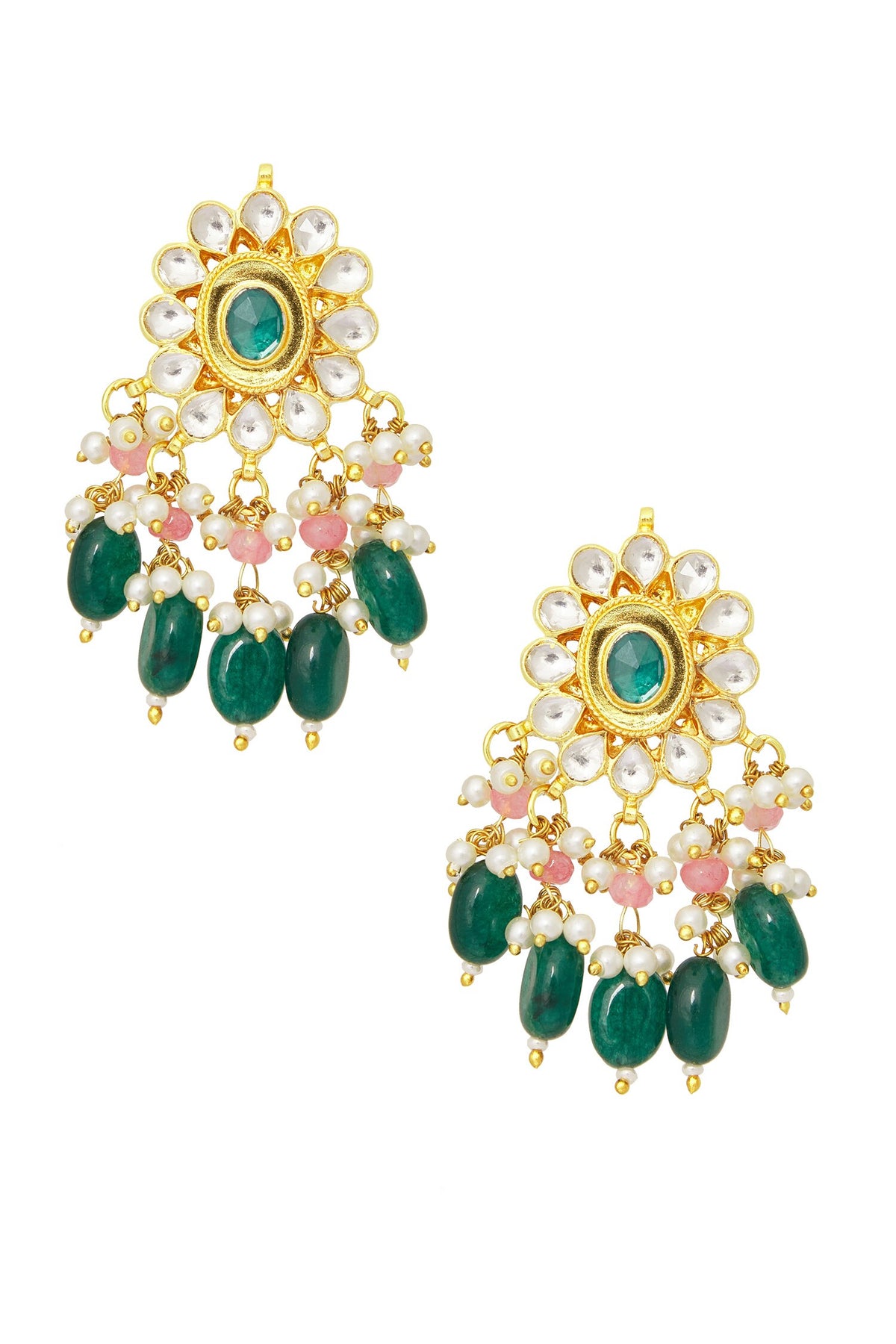 Stone Embellished Choker & Earrings Set 