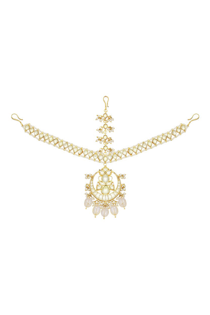 Kundan Embellished Mathapatti 