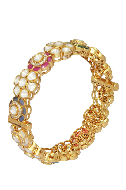 Floral Embellished Kada 