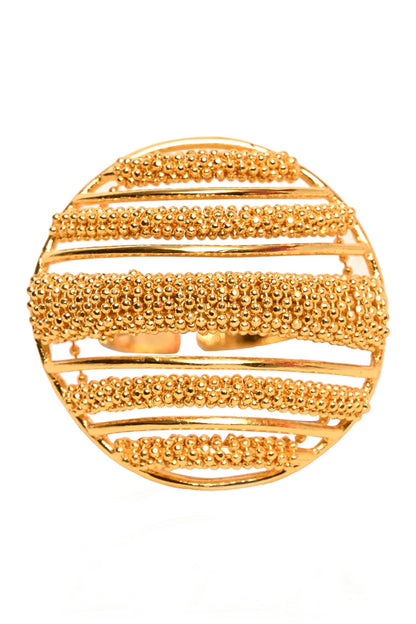 Bead Cutwork Embellished Ring 