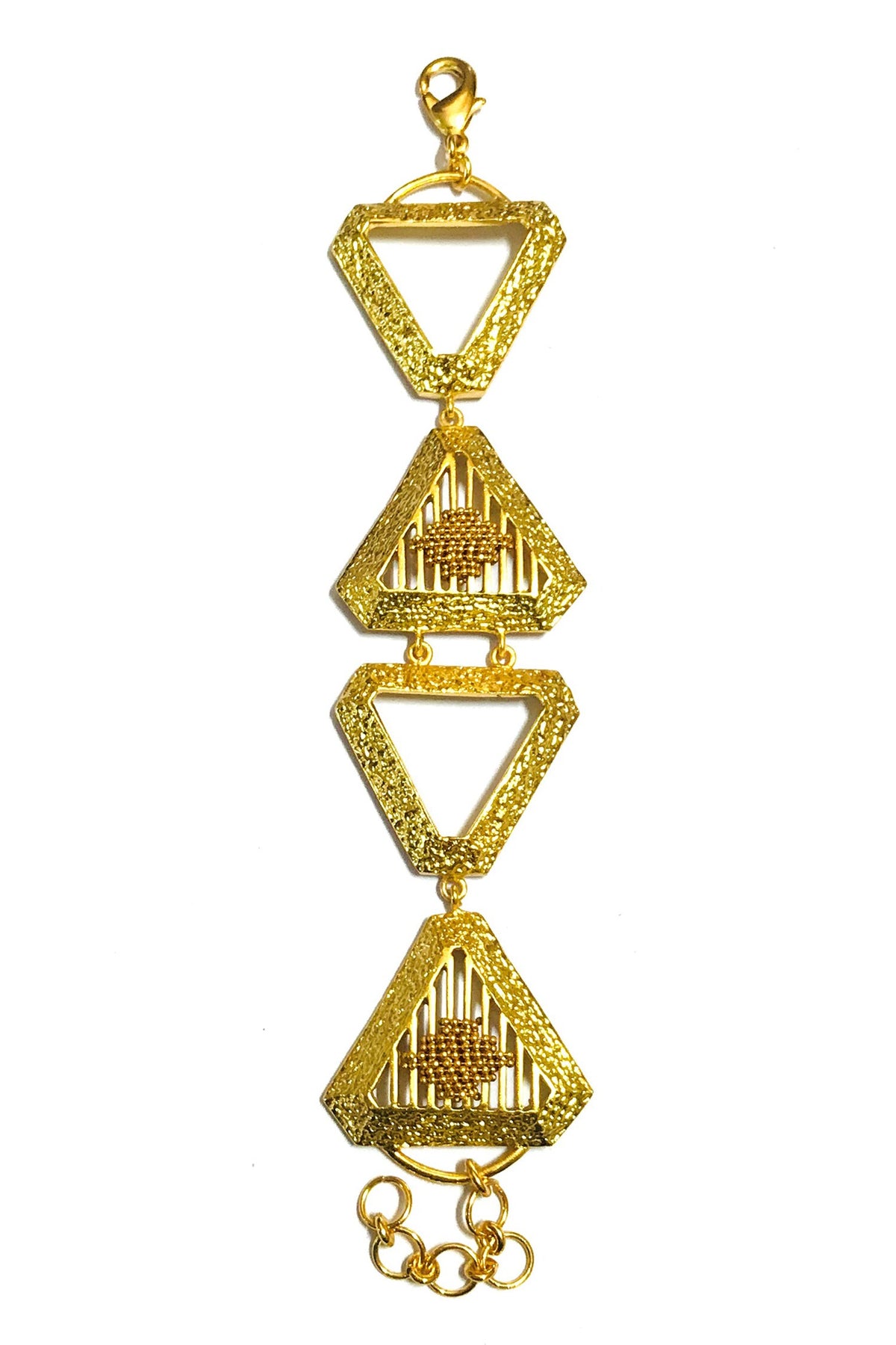 Triangle Carved Bracelet 