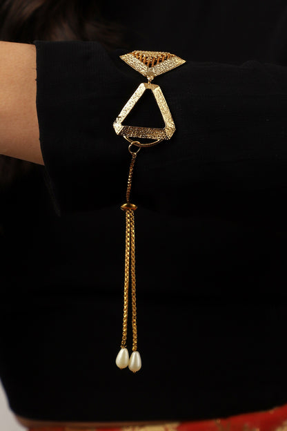 Triangle Carved Bracelet 