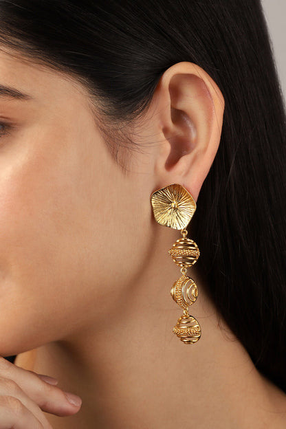 Plume Ribbed Spheric Danglers 