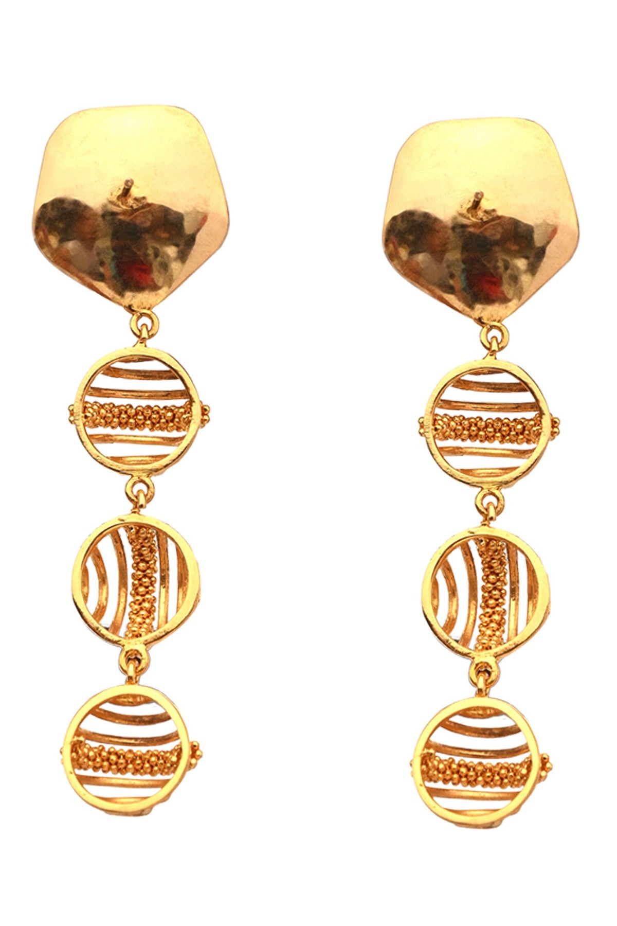 Plume Ribbed Spheric Danglers 